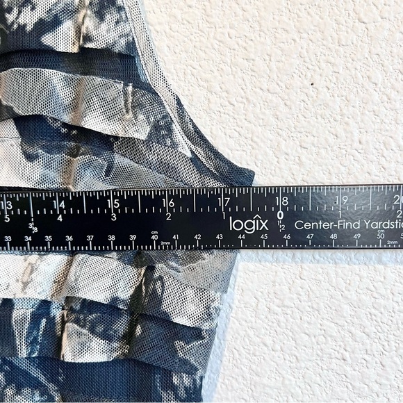 Adrianna Papell Women's Black Floral Sheath Knee Length Dress 8 Formal Party EUC - Picture 4 of 12